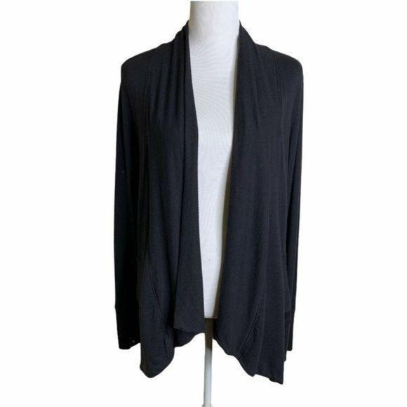 Athleta Open Front Cardigan High Low Pockets - Picture 1 of 11